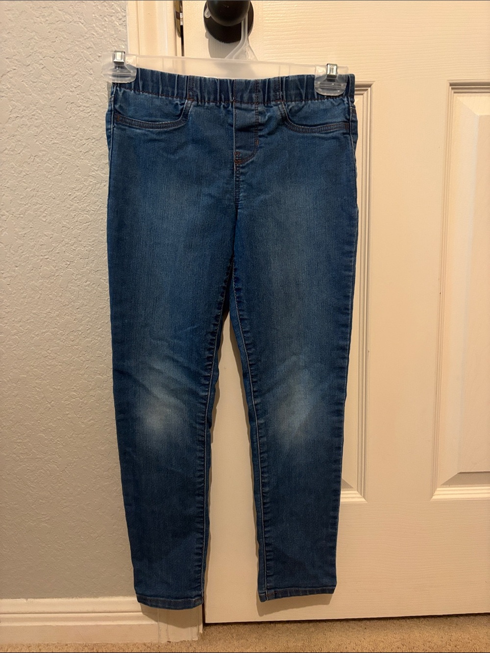 Classic kids Dark Blue Skinny Jeans - Elastic Waist